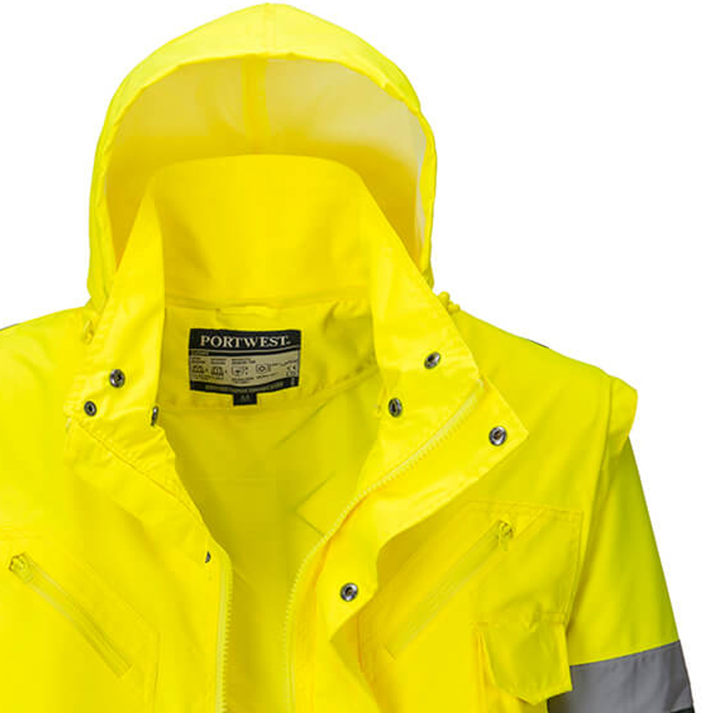 Portwest C565 x Hi-Vis Bomber Jacket Yellow/Green